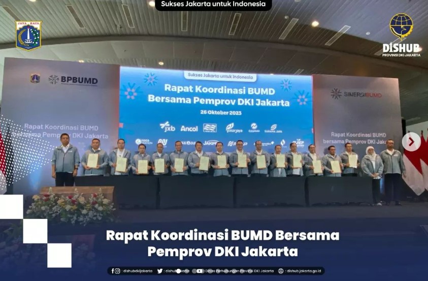 Rapat Koordinasi Bersama BUMD bersama Pemprov DKI Jakarta